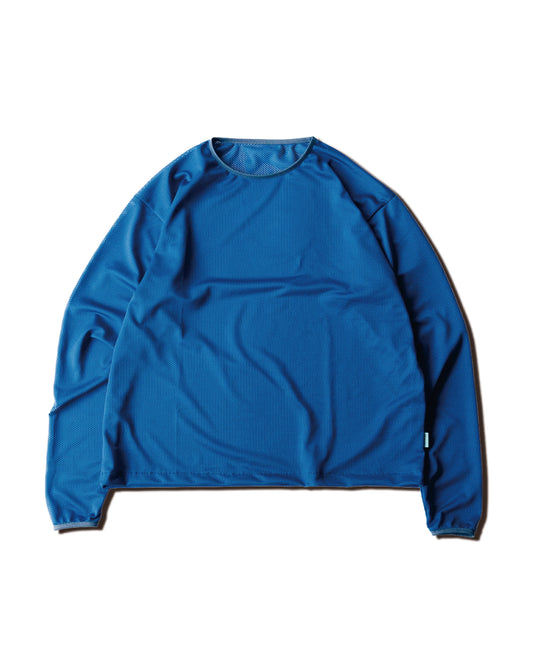 Vail Mesh L/S Tee - Blue